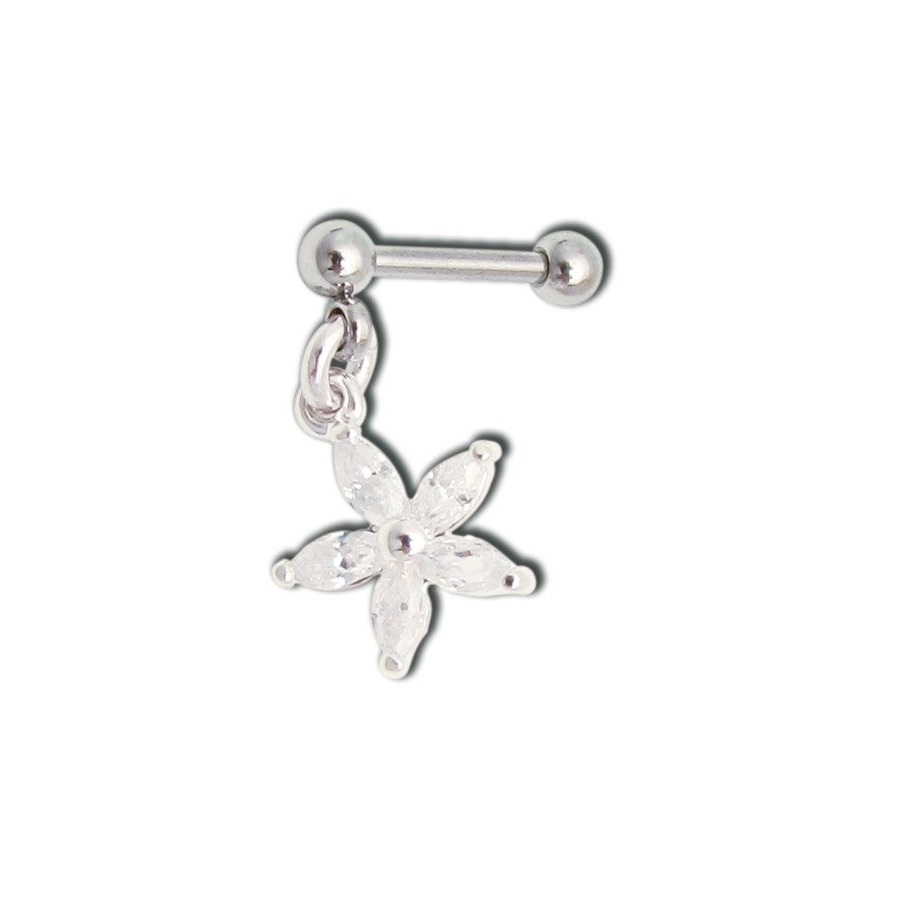 Piercing Barbell - Acier - Barbell spécial tragus 157