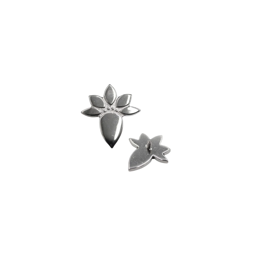 Embout Piercing - Titane - Embout avec pas de vis interne 127