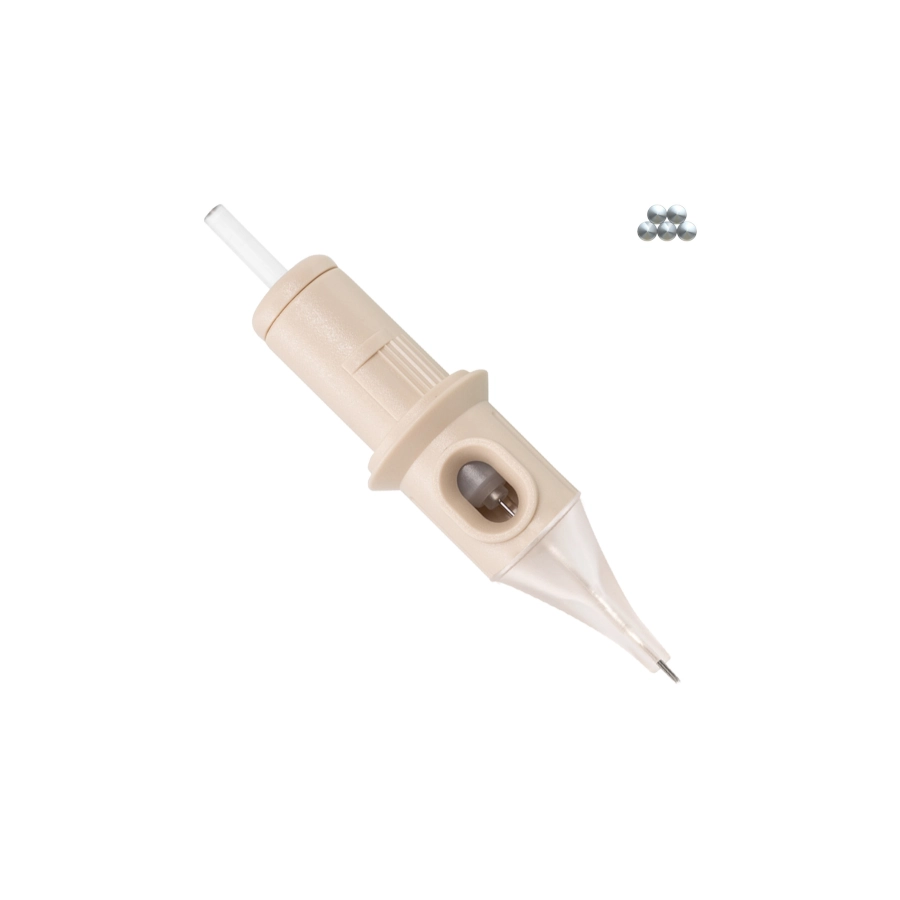 Cartouche Biotek Pmu -Boîte de 20 cartouches PMU universelles Biotek 0,35 mm Medium Taper - Magnum - Taille d'aiguille 5