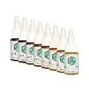 Pigment Pmu - Ever After - Set de 8 pigments pour l'entraînement au maquillage permanent sourcils non reach 8 x 15 ml*