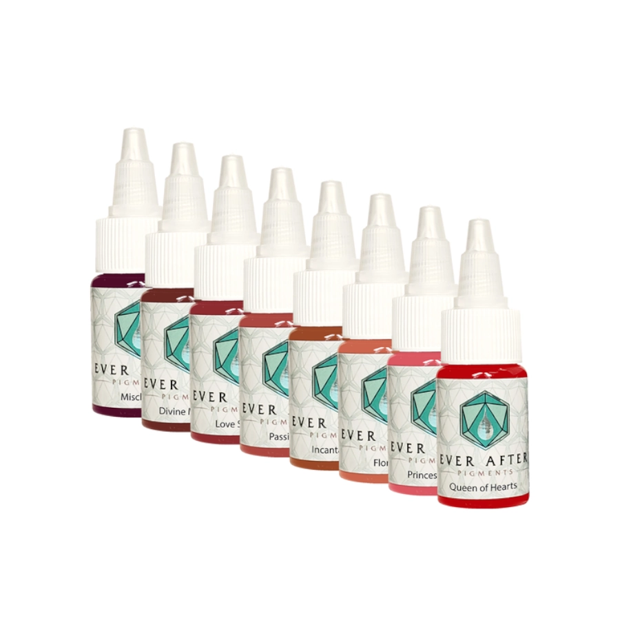 Pigment Pmu - Ever After - Set de 8 pigments pour lèvres - Non Reach