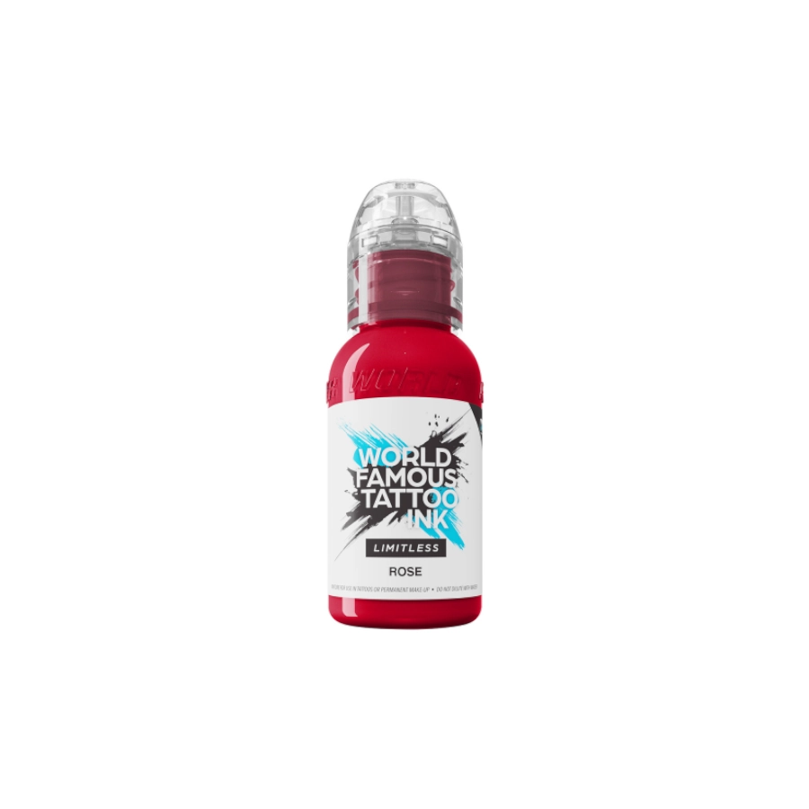 Encre Tattoo Rose - World Famous Ink Limitless Rose - Melange pour le tatouage REACH 30 ml