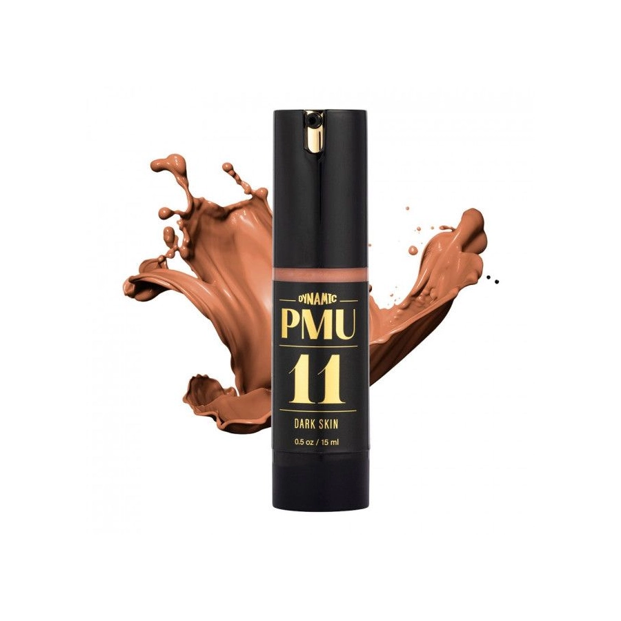 Pigment Pmu Marron - Dynamic Pmu - 11 Dark Skin - Mélange pour le maquillage permanent REACH 15 ml 