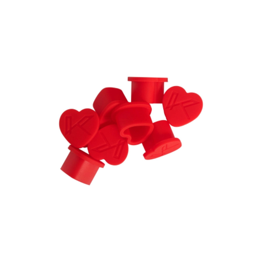 Caps Tattoo - Killer Beauty - Caps en silicone en forme de coeur