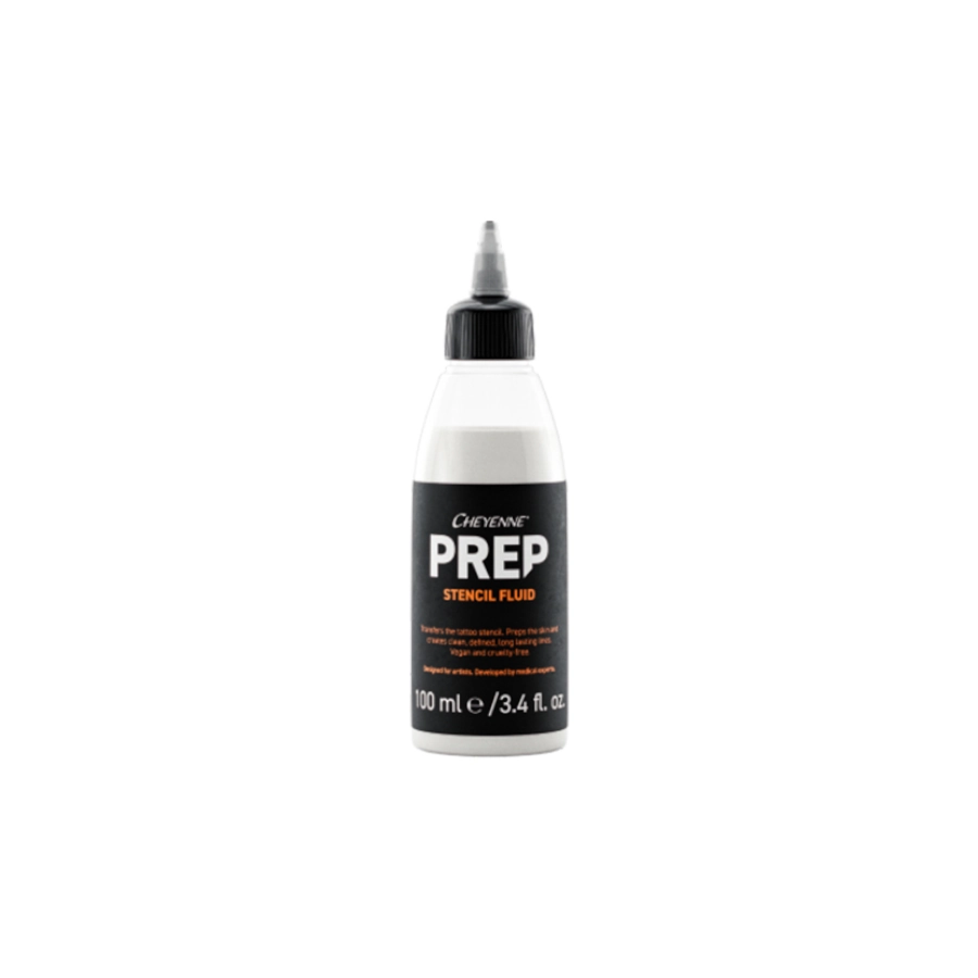 Stencil Tattoo - Cheyenne Prep Stencil Fluid - Stencil antibactérien pour la pose de papier stencil 100 ml*