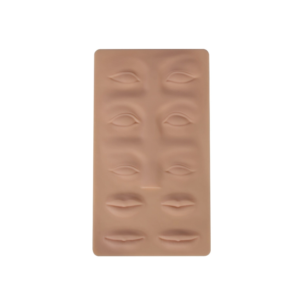 Peau Tatouage - Peau synthétique contour des yeux et des lèvres pour entraînement au tattoo practice skin 