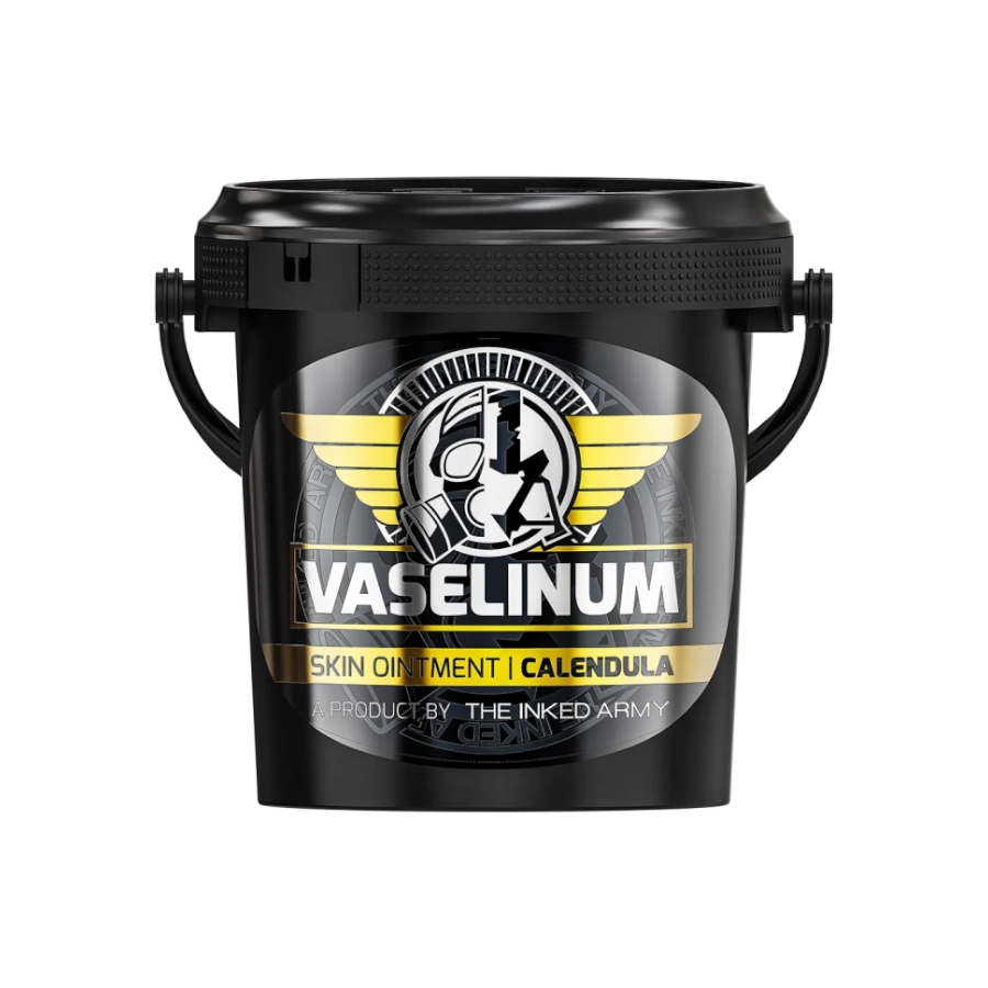 Vaseline Tattoo - The Inked Army - Pot de 1 kilo de vaseline pour le tatouage calendula
