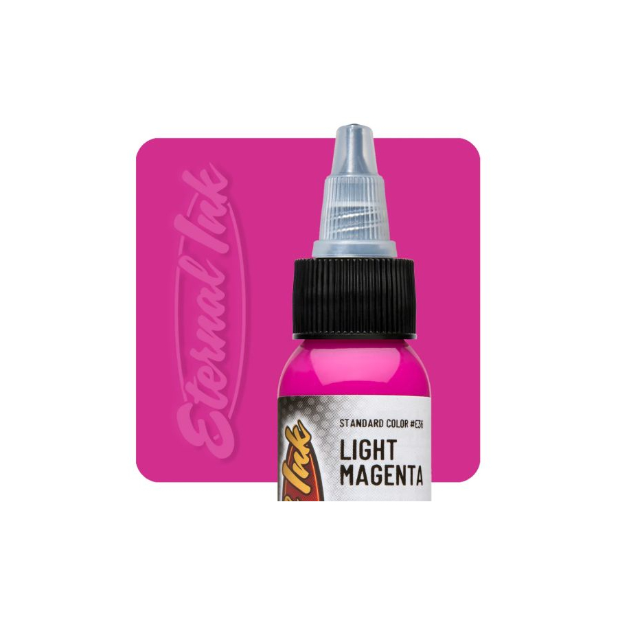 Eternal Ink Light Magenta - Encre artistique pour entraînement tatouage NON REACH