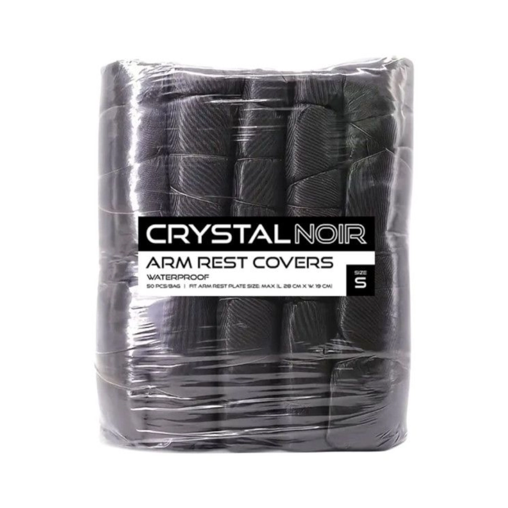 Protection Repose Bras Tattoo - Crystal Noir - Housses de Protection pour Repose Bras - Pack de 50