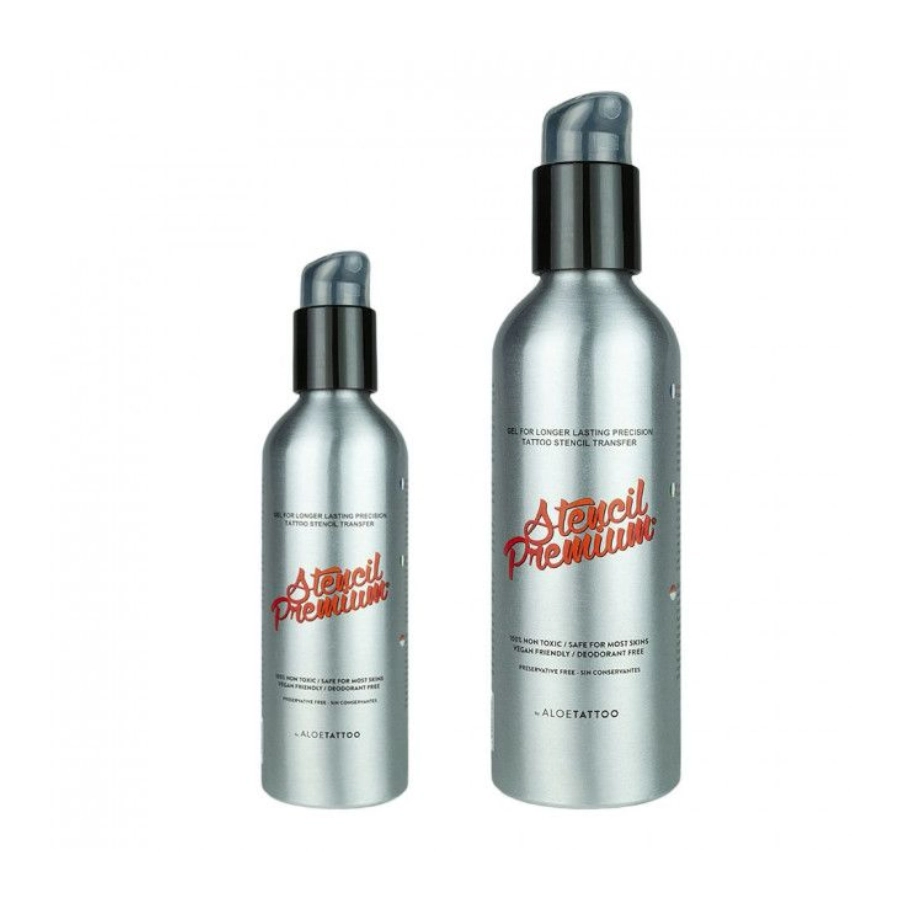 Aloe Tattoo Stencil Premium - Gel de transfert pour la pose de papier transfert calque de tatouage