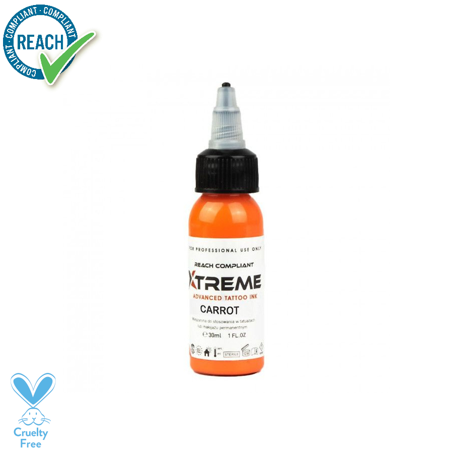 Xtreme Ink Carrot - Mélange pour le tatouage encre REACH