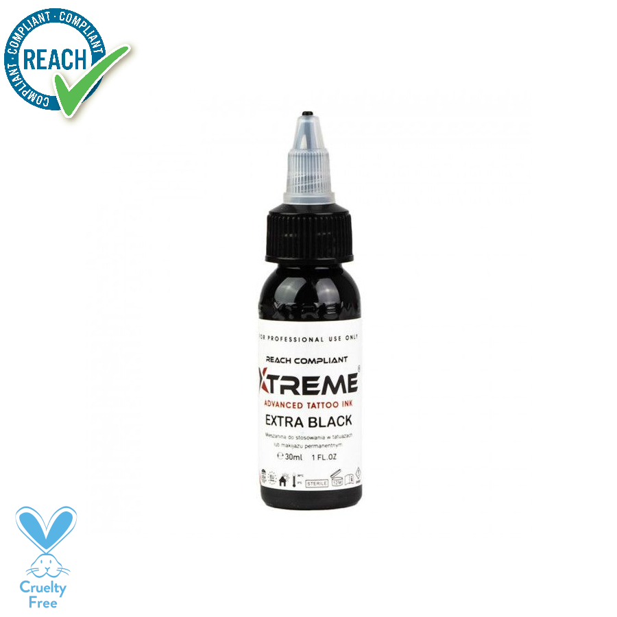 Xtreme Ink Extra Black - Mélange pour le tatouage encre REACH