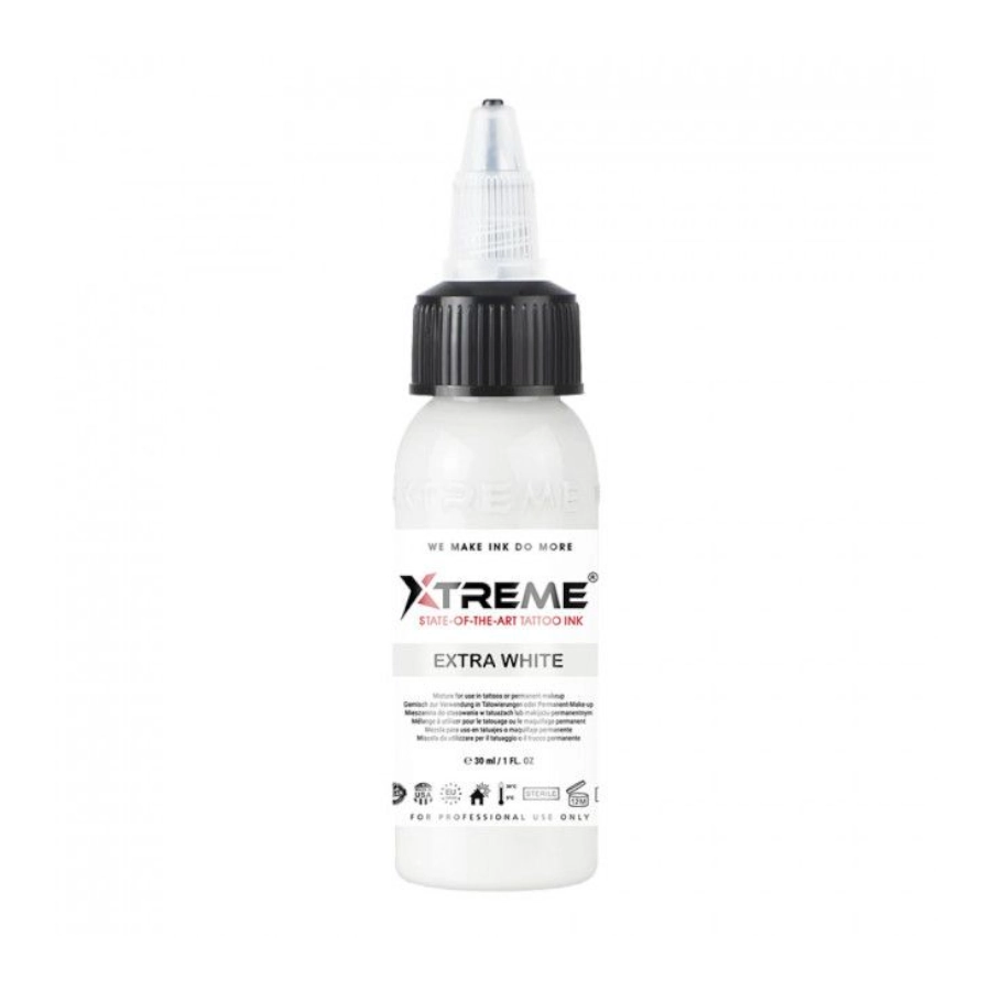 Xtreme Ink Extra White - Mélange pour le tatouage encre REACH 30ml