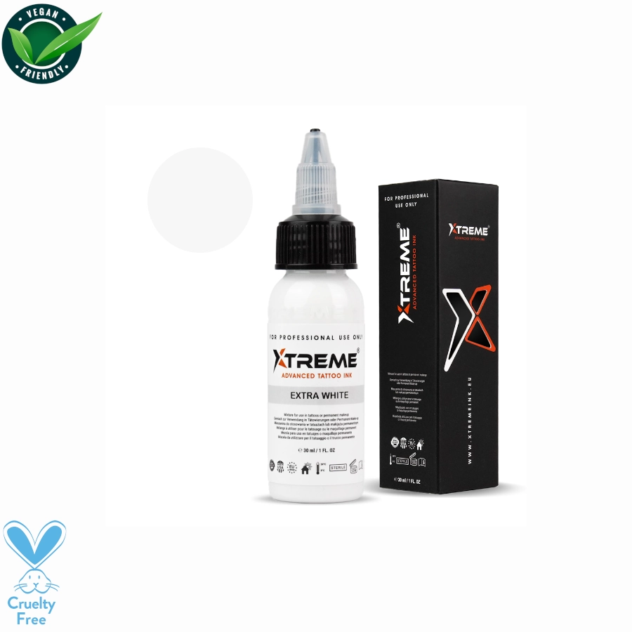 Xtreme Ink Extra White - Mélange pour le tatouage encre REACH 30ml