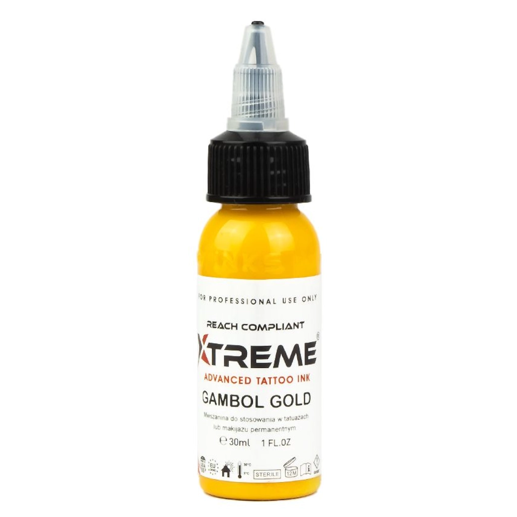 Xtreme Ink Gambol Gold - Mélange pour le tatouage encre reach 30 ml*