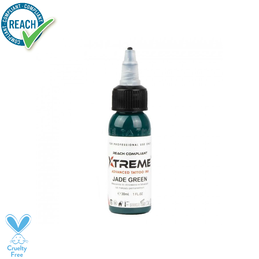 Xtreme Ink Jade Green - Mélange pour le tatouage encre REACH