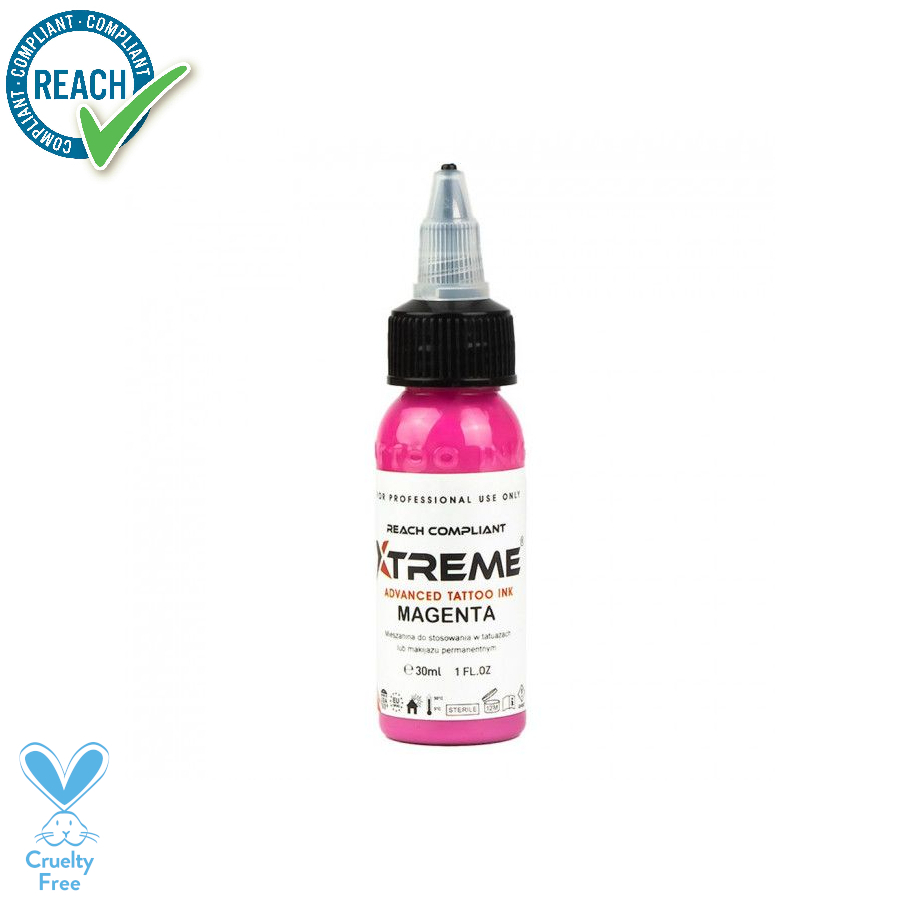 Xtreme Ink Magenta - Mélange pour le tatouage encre REACH