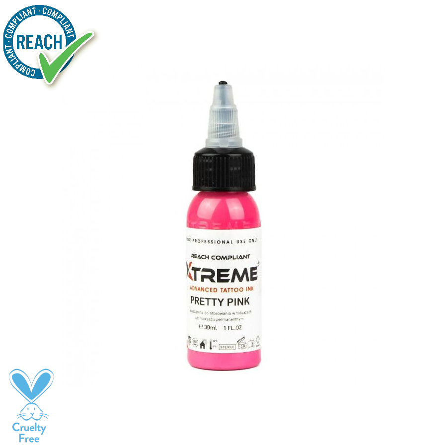 Xtreme Ink Pretty Pink - Mélange pour le tatouage encre REACH