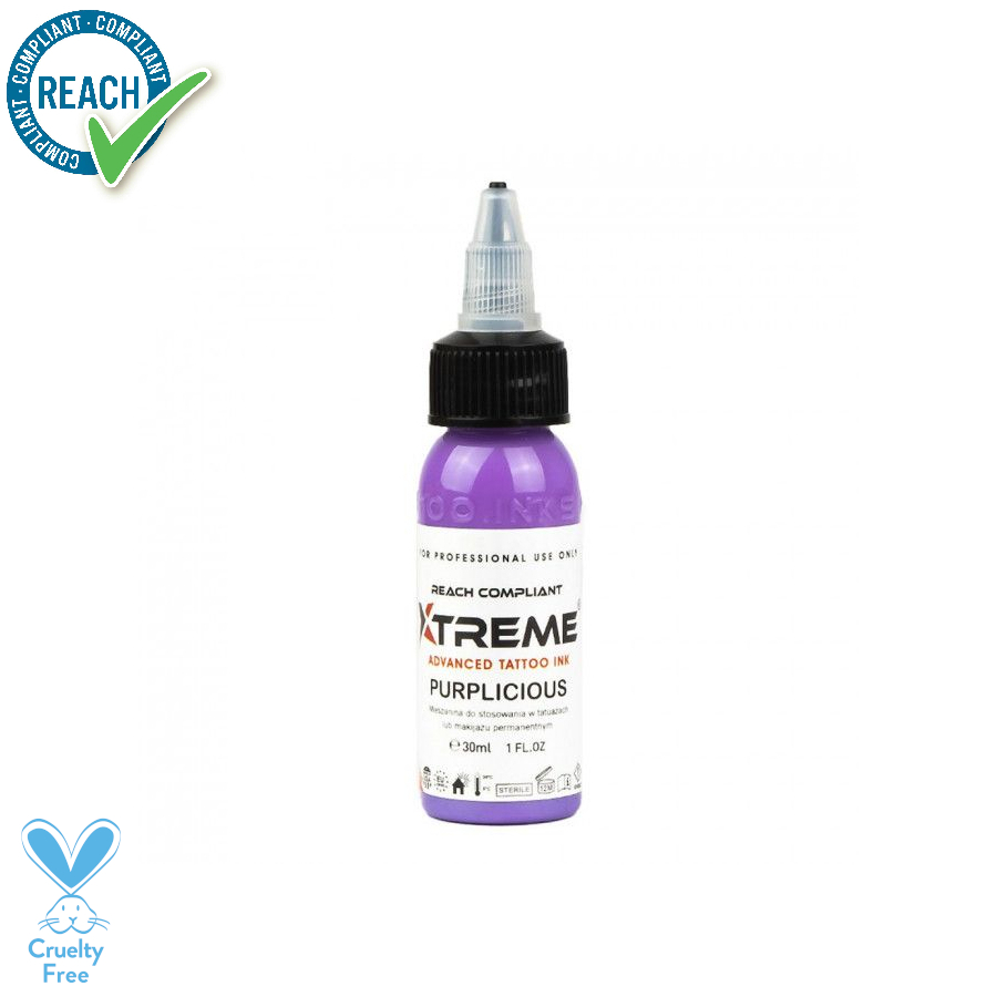 Xtreme Ink Purplicious - Mélange pour le tatouage encre REACH