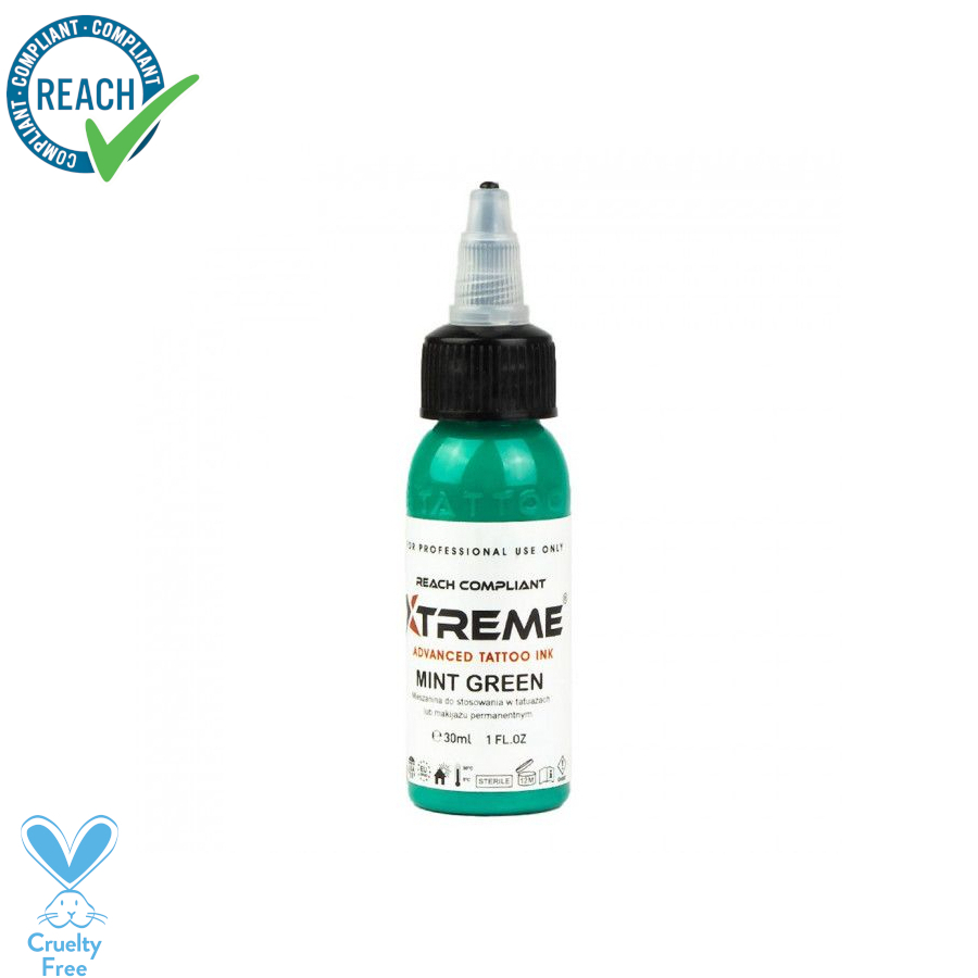 Xtreme Ink Mint Green - Mélange pour le tatouage encre REACH