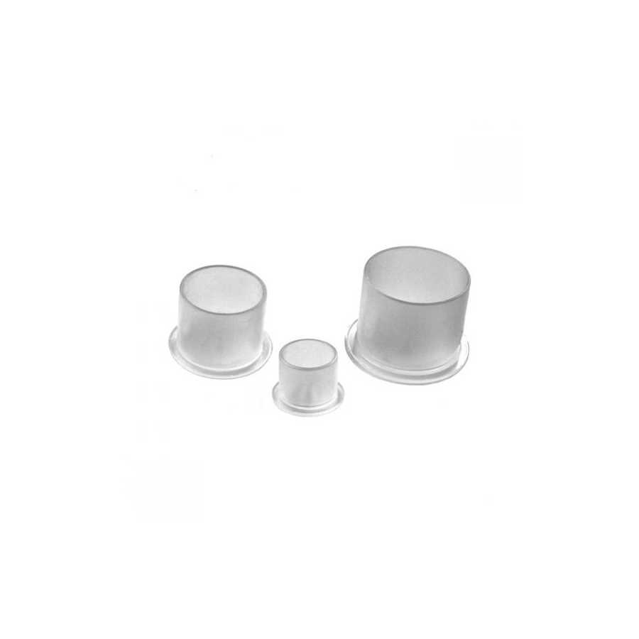Cups Tattoo - Caps Ink Cups - Sachet de 1000 godets pour encre de tatouage avec une base large et plate stable