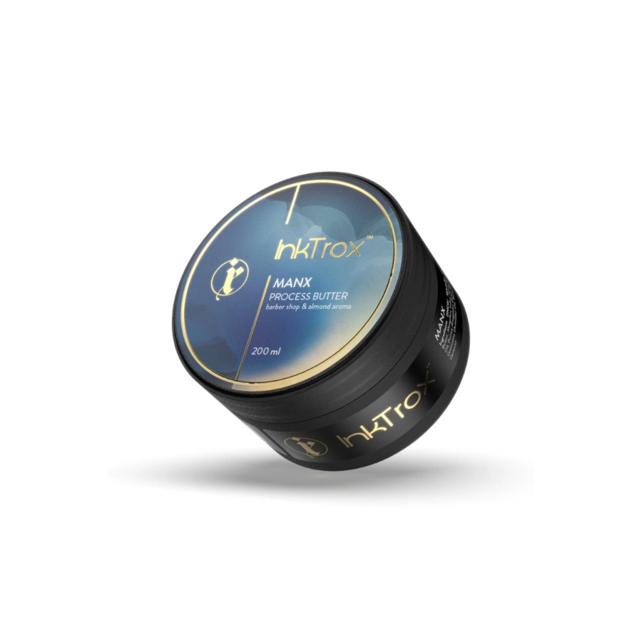 Vaseline Tatouage - Inktrox Manx Process Butter - Pot de beurre pour le tatouage 200 ml parfum après-rasage*