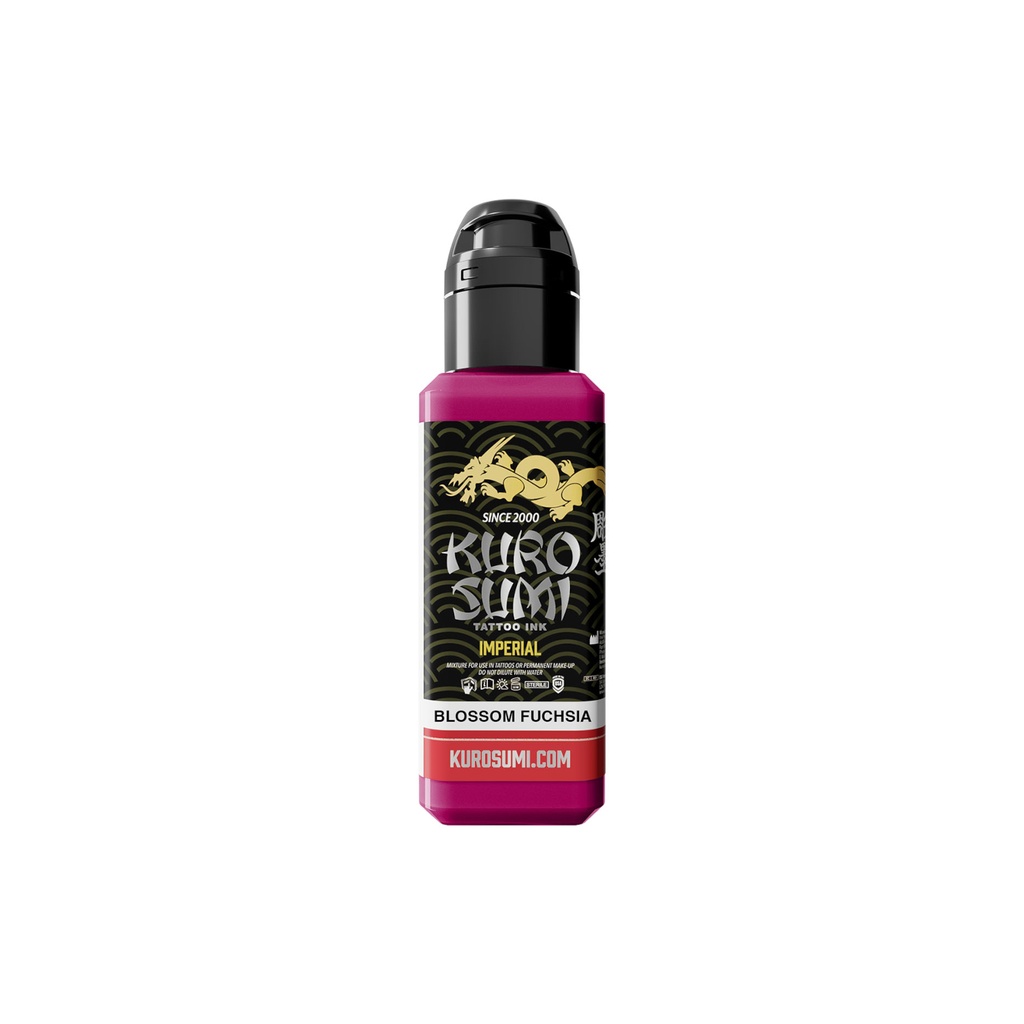 Encre Tattoo Rose - Kuro Sumi Impérial Blossom Fuchsia - Mélange pour le tatouage reach 44 ml*