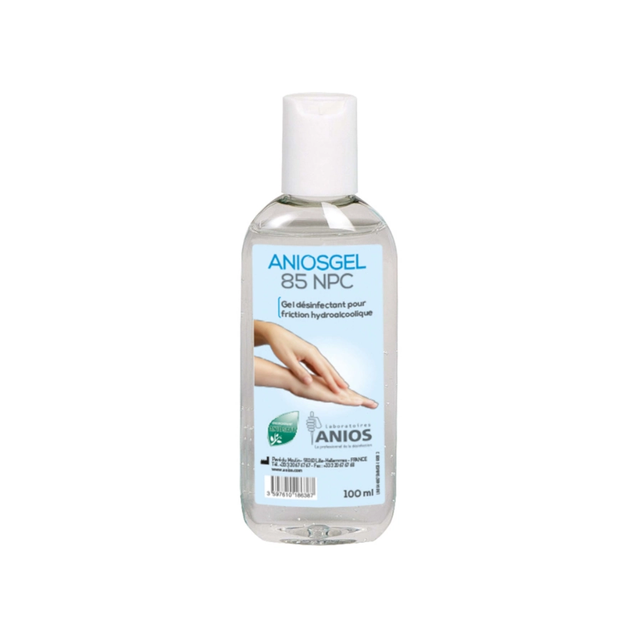 Desinfectant Tattoo Piercing - AniosGel 85NPC - Gel hydroalcoolique pour la desinfection des mains artistes tatoueurs et pierceurs