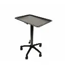 Desserte Tattoo - Stainless Steel Mayo Tray - Plan de travail plateau a roulette en acier noir mat*