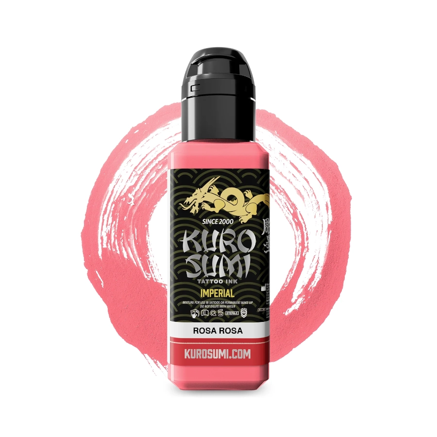 Encre Tatouage Rose - Kuro Sumi Impérial Rosa Rosa - Mélange pour le tatouage encre reach*