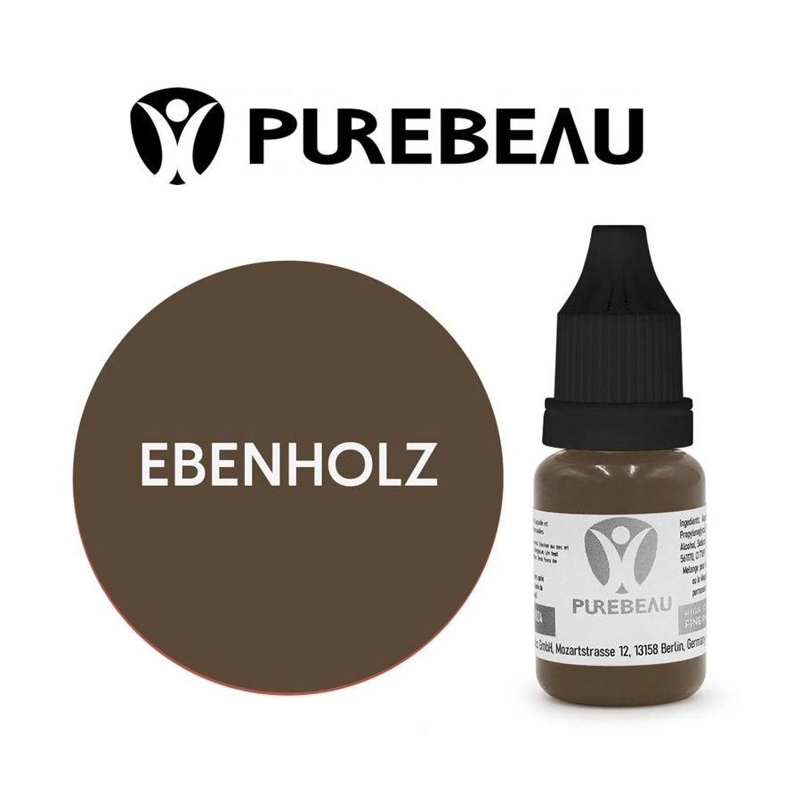 Encre Pmu Brun - Purebeau AB03 Ebenholz - Mélange pour le maquillage permanent sourcil pigment stérile 10 ml*