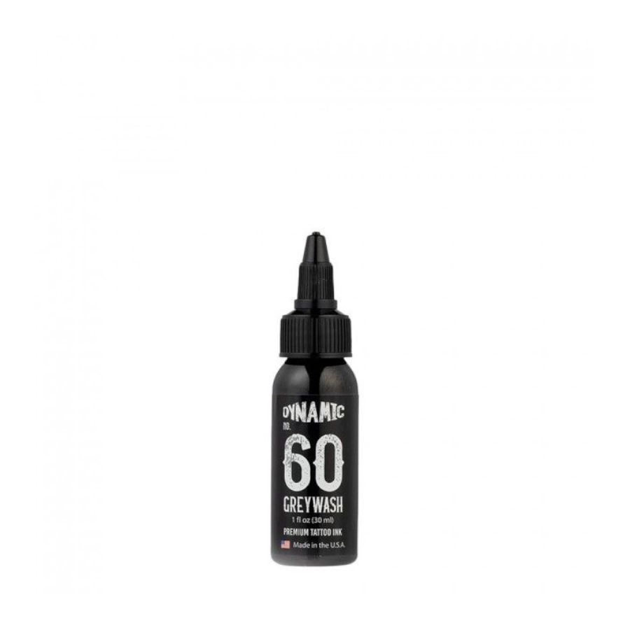 Encre Tattoo - Dynamic Ink Grey Wash 60% - Encre artistique pour entraînement tatouage NON REACH