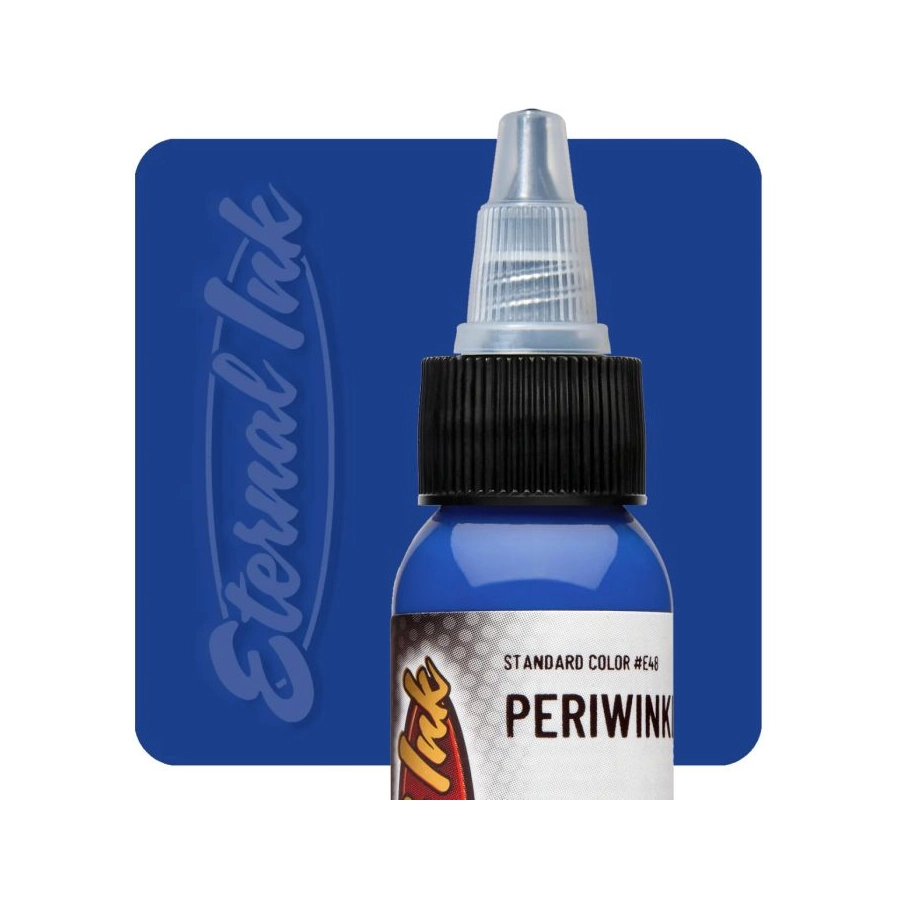Encre Entrainement Tattoo Bleue - Eternal Ink Periwinkle - Encre artistique pour entrainement au tatouage NON REACH*