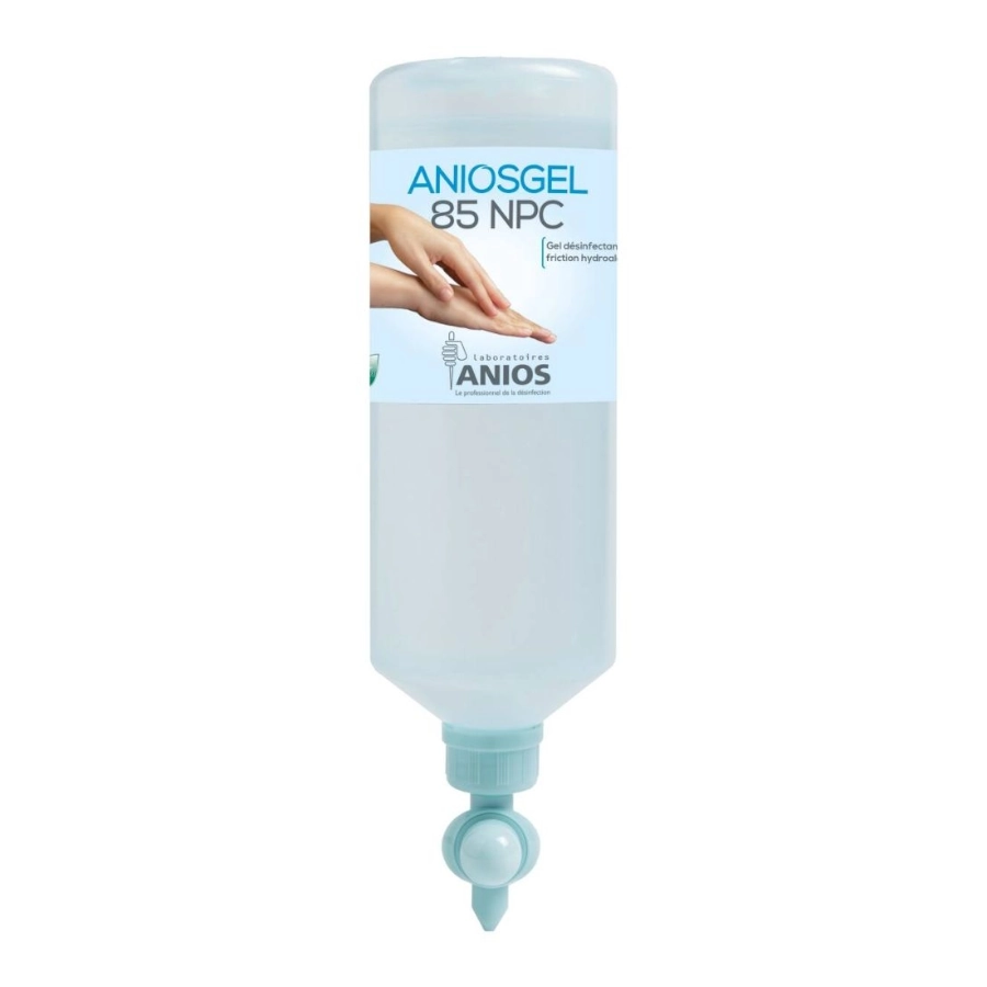 Gel Hydro Tattoo - Anios AniosGel 85 NPC Airless - Bouteille pour distributeur pour la désinfection des mains 1 litre*