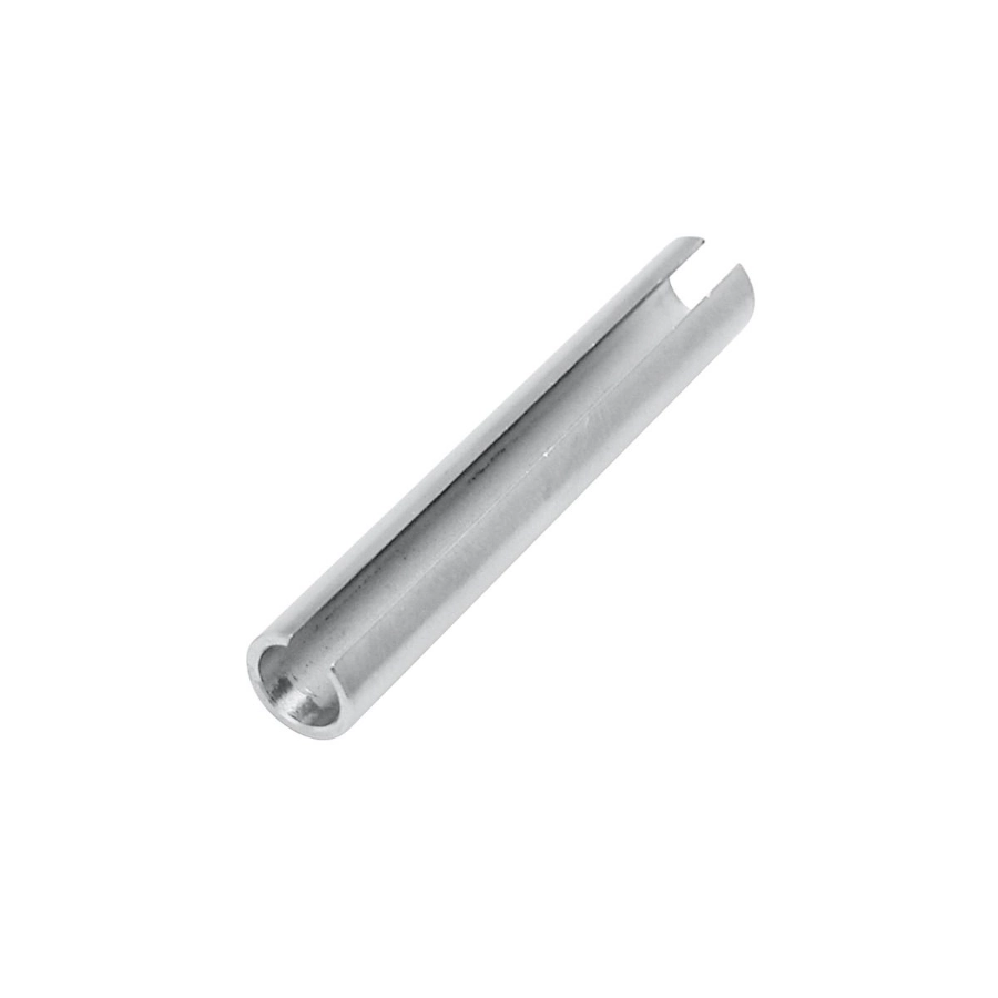 Tube Tattoo - Tube arrière fendu en acier inoxydable 50 x 8 mm*