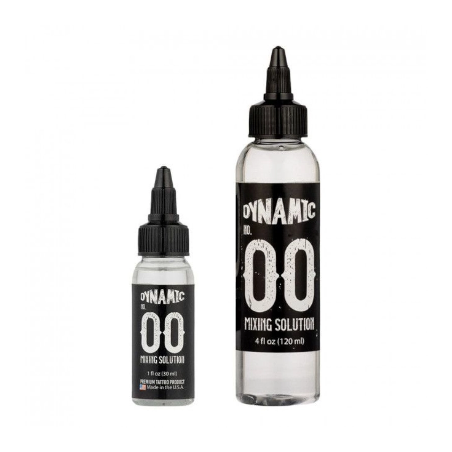 Dilution Tattoo - Dynamic Ink Mixing Solution 00 - Diluant d'encre artistique pour entraînement tatouage NON REACH*