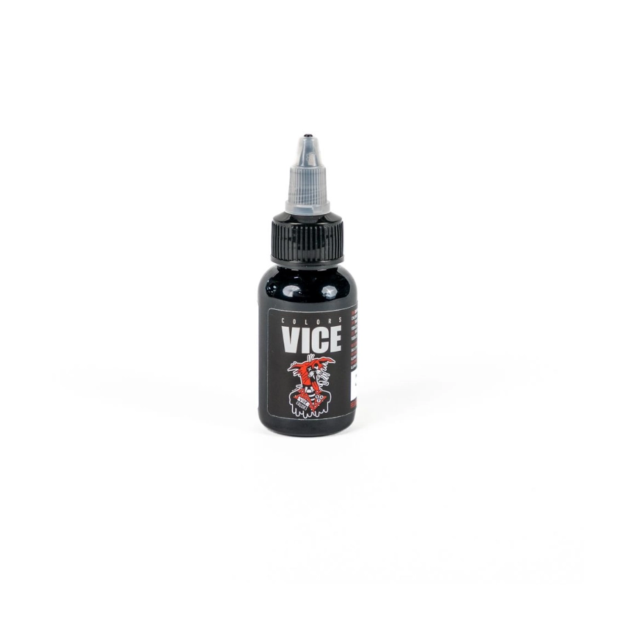 Encre Entrainement Tattoo Noire - Vice Colors Vicious Black - Encre artistique pour entrainement au tatouage NON REACH*