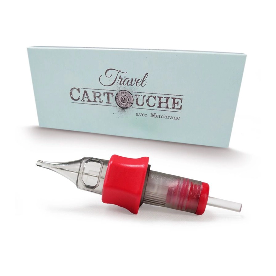 Cartouche Tattoo Travel - Round Liner - Boîte de 20 cartouches pour le tatouage