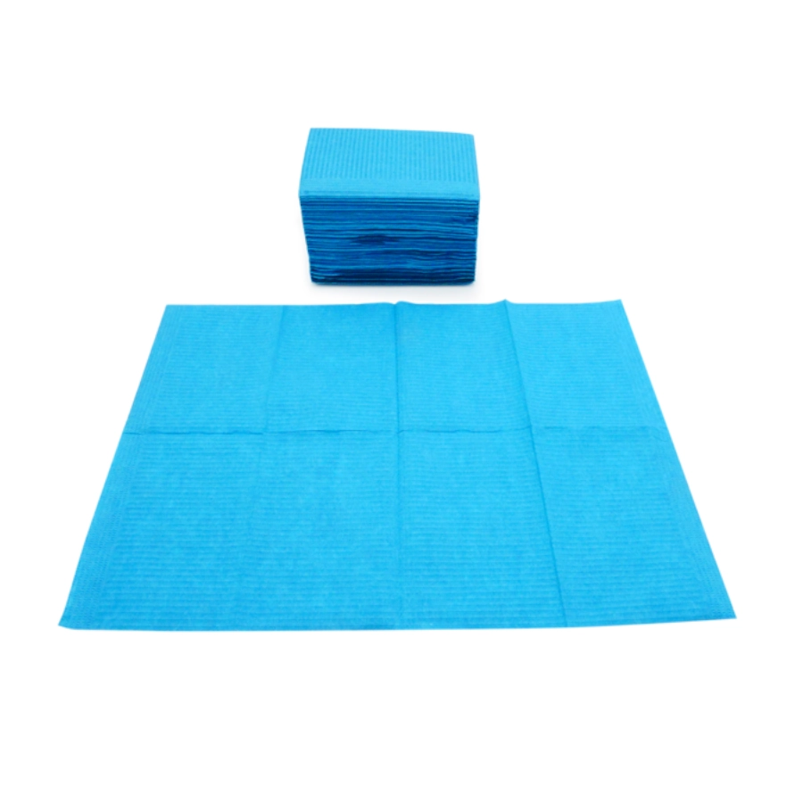 Protection Tattoo - Euronda Serviette Bavoir - Sachet de 50 champs absorbante et plastifie pour mobilier (4 coloris)*