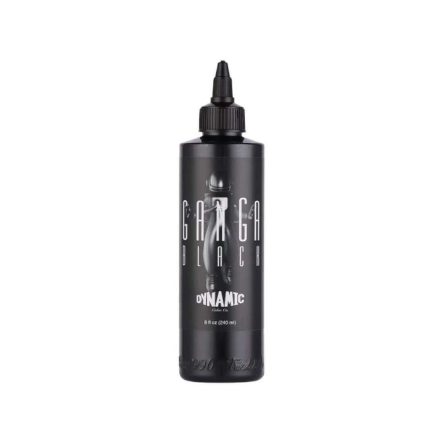 Encre Tattoo Noir - Dynamic ink Ganga Black - Melange pour le tatouage encre REACH