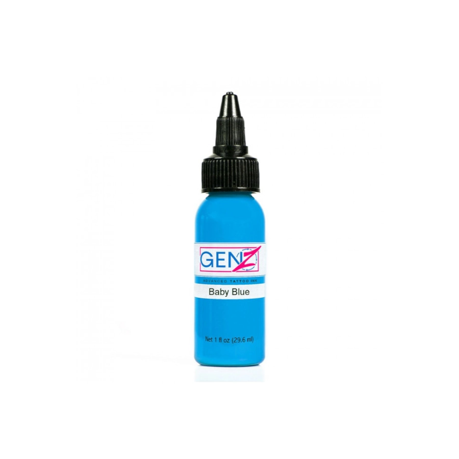 Encre Tattoo Bleu - Intenze Ink Gen-Z Baby Blue - Mélange pour le tatouage encre reach 30 ml