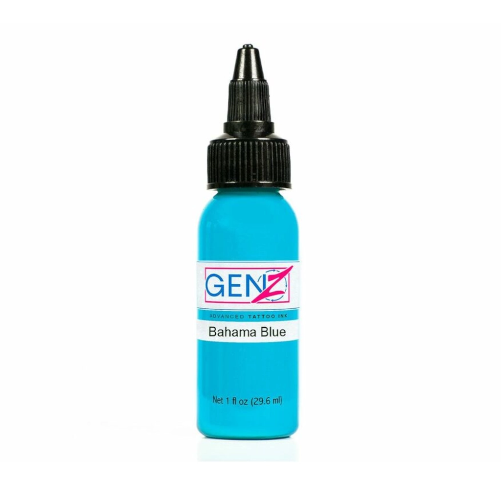 Encre Tattoo Bleue - Intenze Ink Gen-Z Bahama Blue - Mélange pour le tatouage reach 30 ml*
