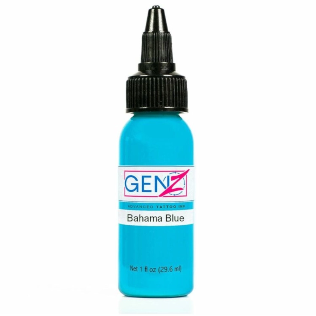 Encre Tattoo Bleue - Intenze Ink Gen-Z Bahama Blue - Mélange pour le tatouage reach 30 ml*