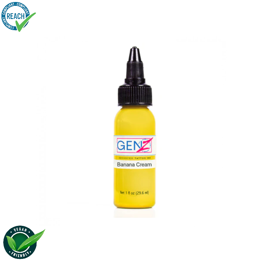 Intenze Ink Gen-Z Banana Cream - Mélange pour le tatouage encre REACH