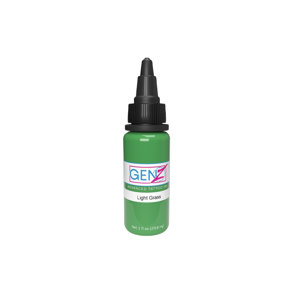 Encre Tattoo Verte - Intenze Ink Gen-Z Light Green - Mélange pour le tatouage encre reach 30 ml
