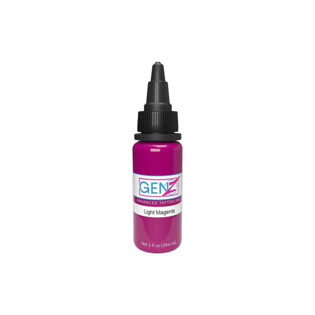 Encre Tattoo Rose - Intenze Ink Gen-Z Light Magenta - Mélange pour le tatouage encre reach 30 ml
