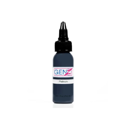 Encre Tattoo Grise - Intenze Ink Gen-Z Platinum - Mélange pour le tatouage encre reach 30 ml