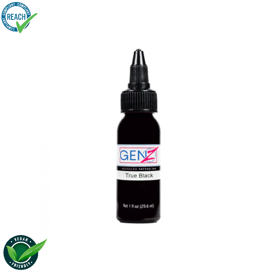 Intenze Ink Gen-Z True Black - Mélange pour le tatouage encre REACH