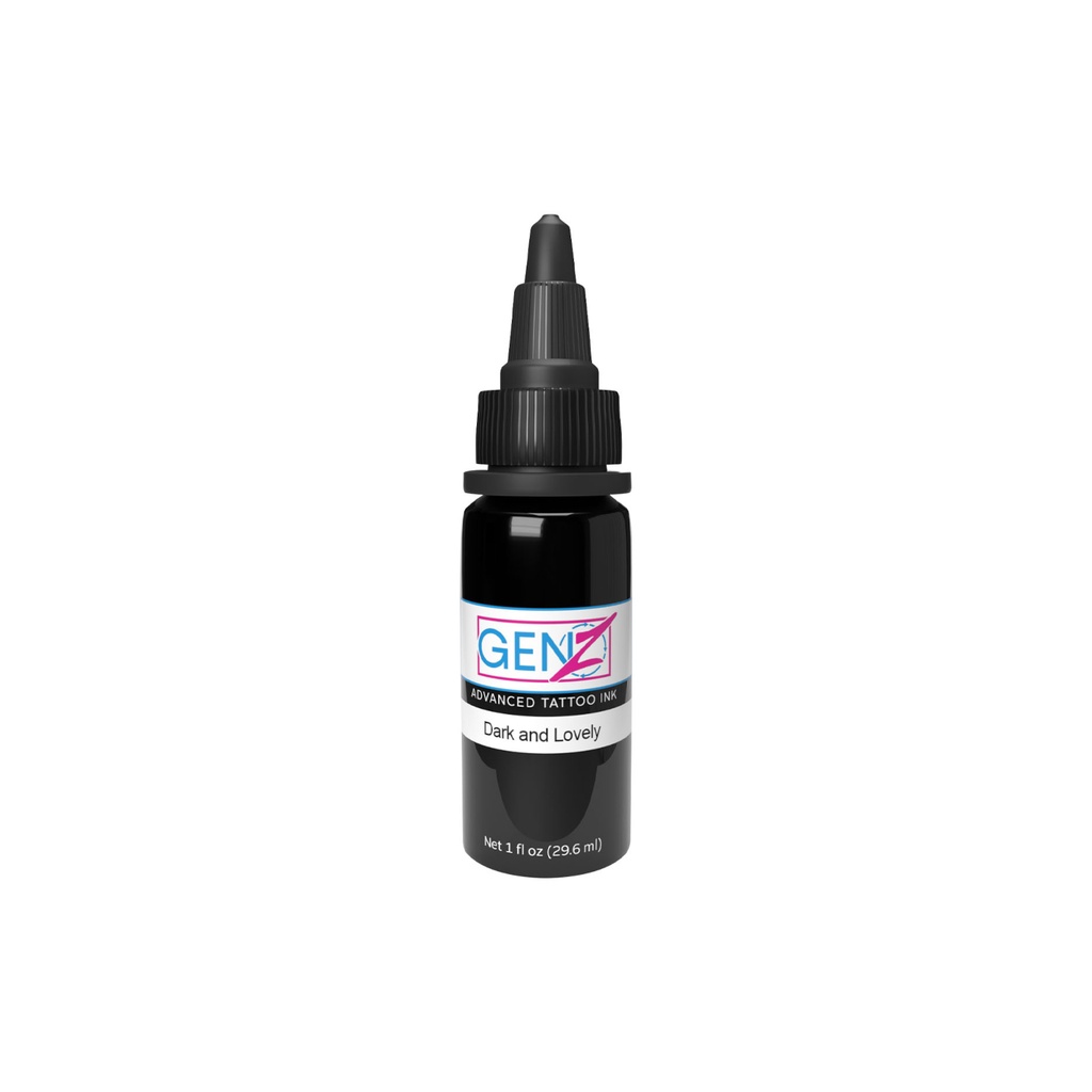 Encre Tattoo Grise - Intenze Ink Gen-Z Mark Mahoney GG Dark & Lovely - Mélange pour le tatouage encre reach 30 ml