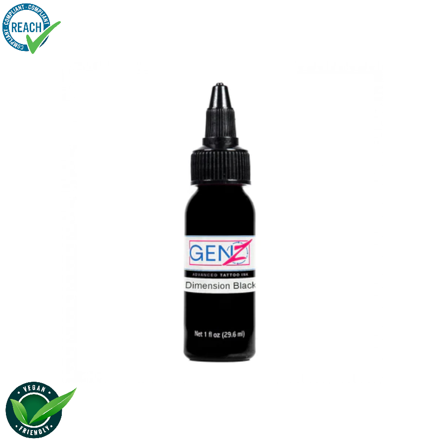 Intenze Ink Gen-Z Bob Tyrell B&G Dimension Black - Mélange pour le tatouage encre REACH